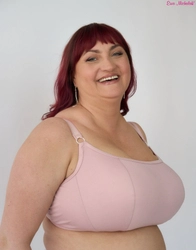 Top without underwires powder pink Top FB Puderek