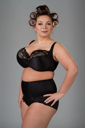 Soft bra black BM Bibi czarny Tulipan